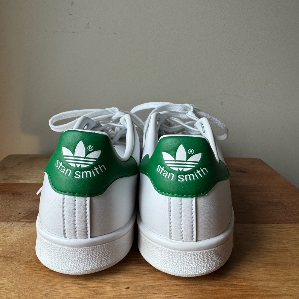 Adidas White and Green Stan Smith